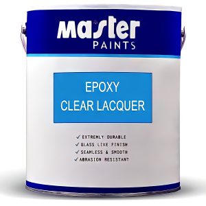 MASTER EPOXY CLEAR LACQUER 4LTR